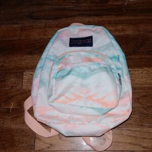 JanSport Kids Pastel Tie-Dye Backpack Half Pint Size